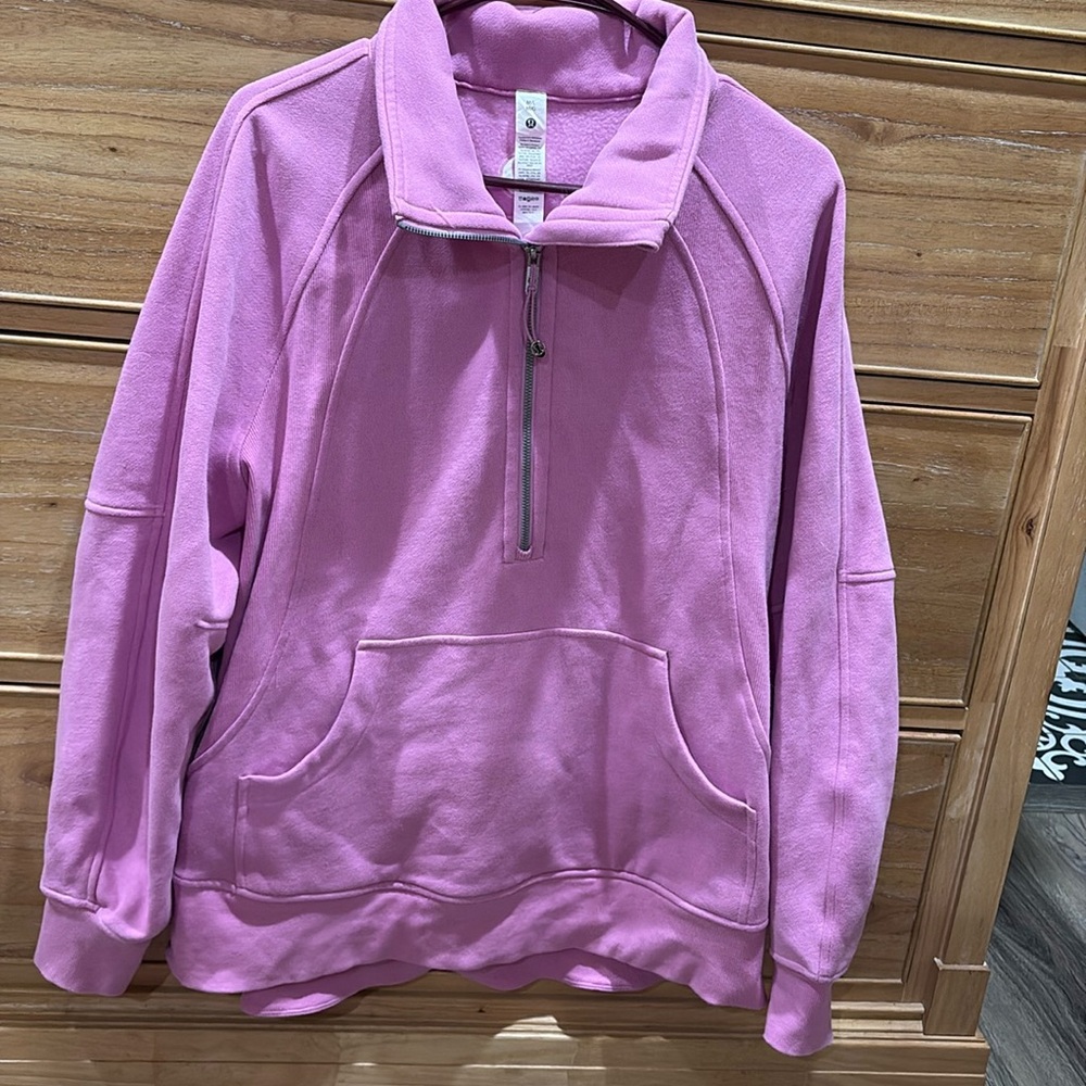 Lululemon Scuba Oversized Funnel-Neck/ Half Zip LONG